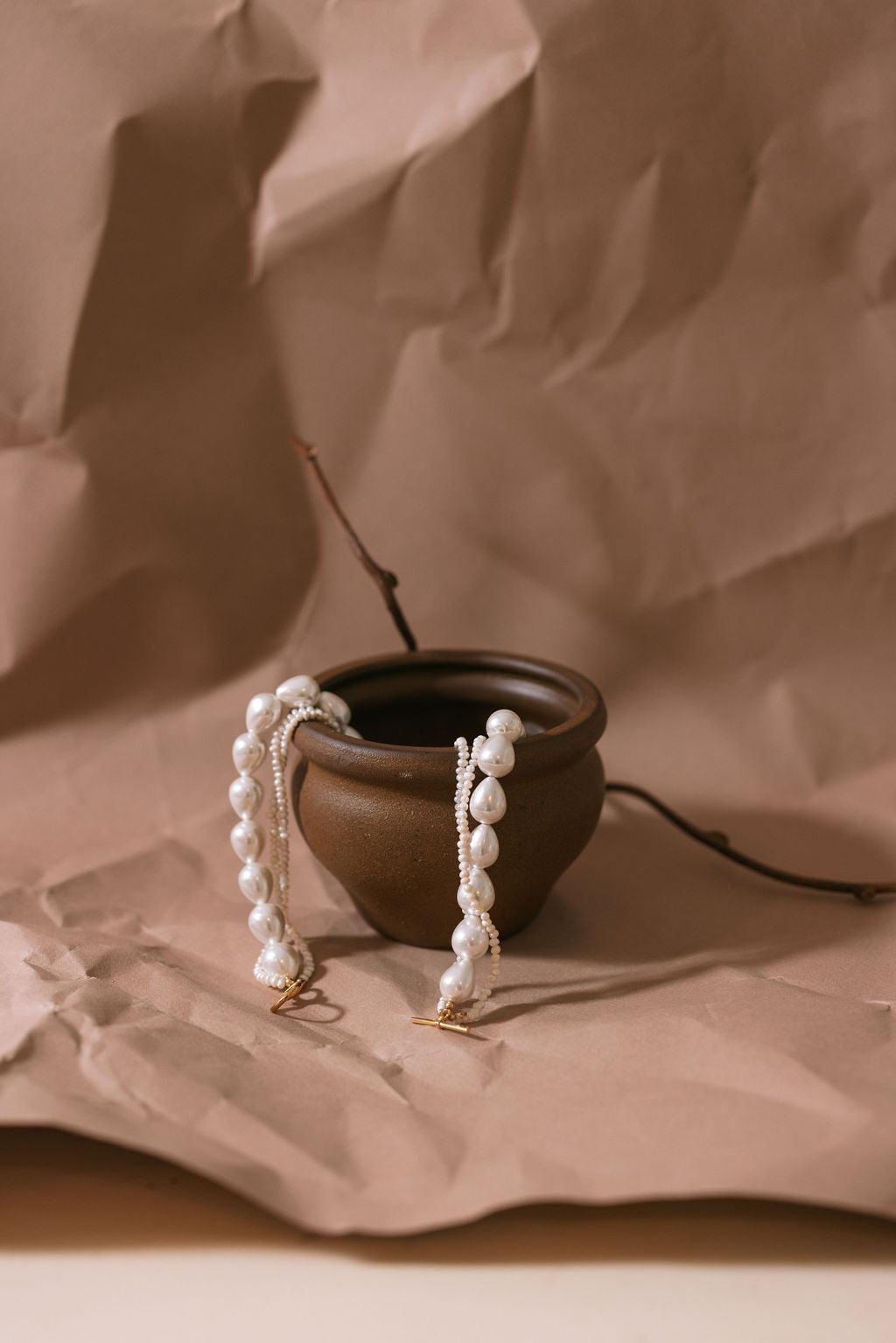 Collier multi-rangs Emma
