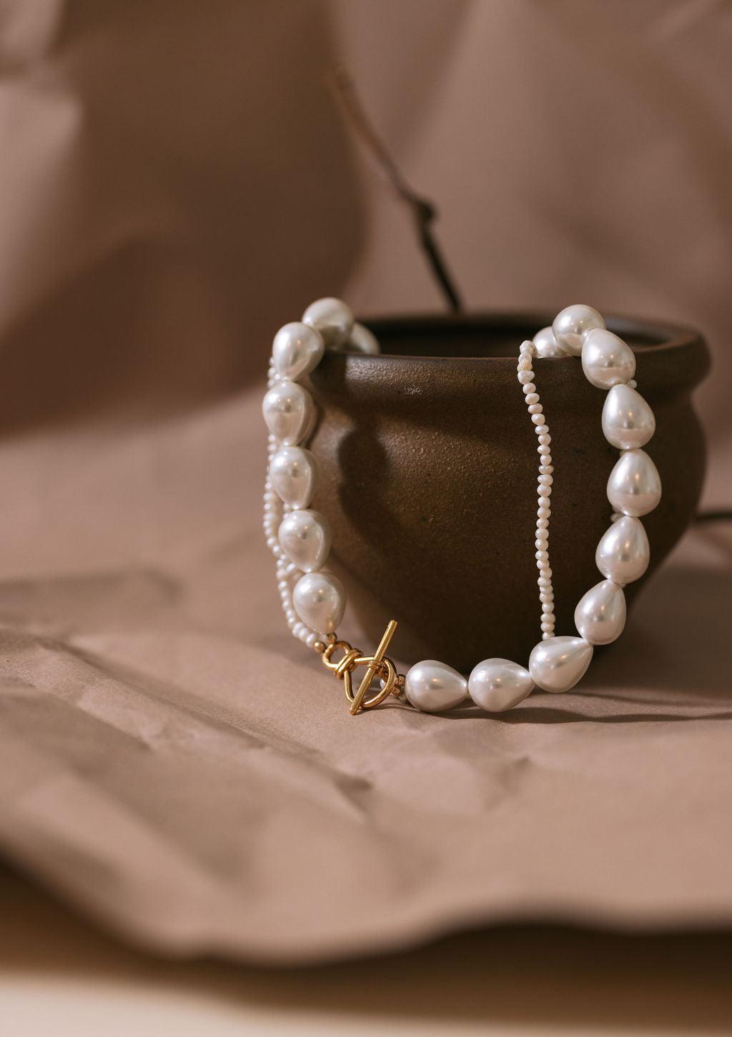Collier multi-rangs Emma