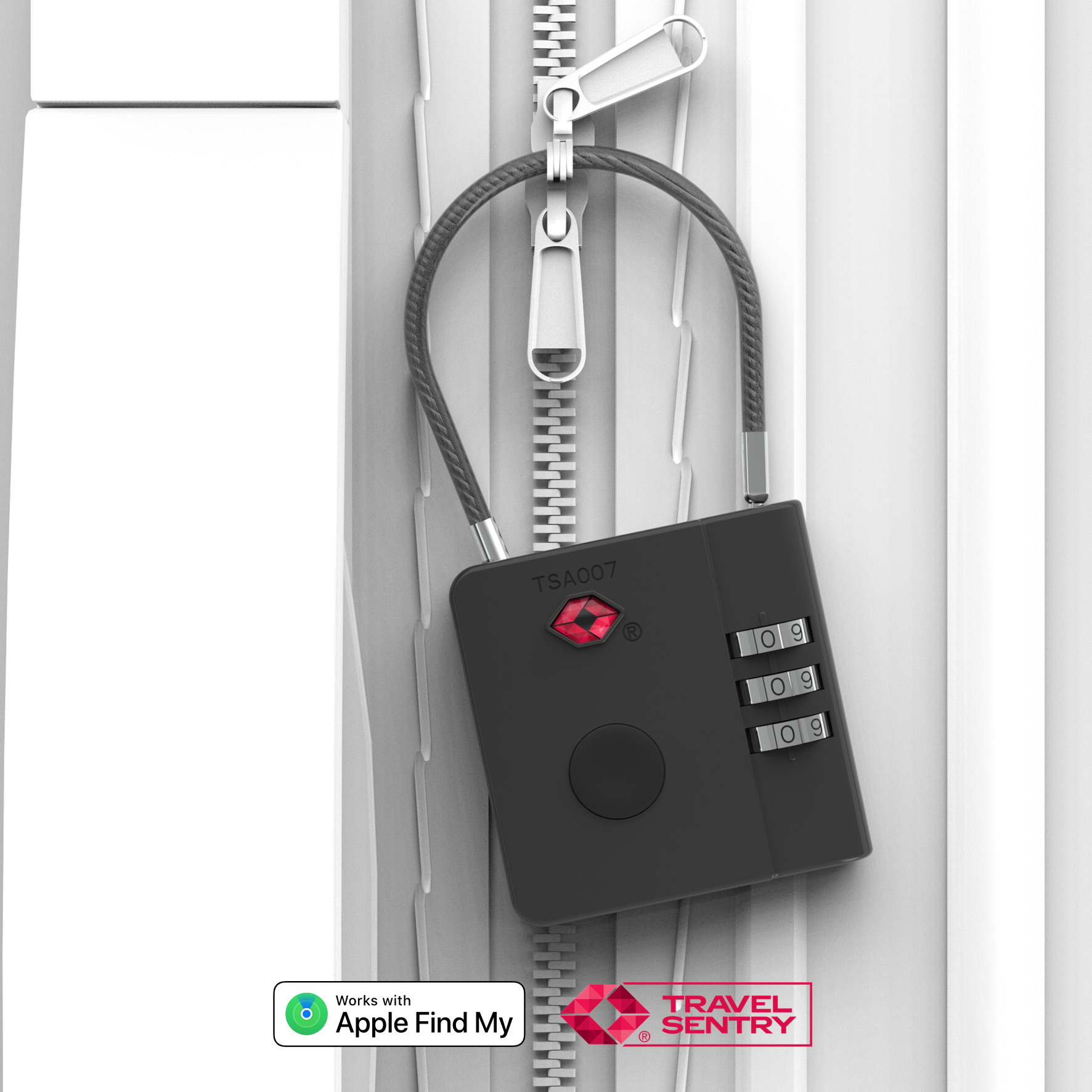 AirLock - Cadenas de voyage intelligent anti-perte TSA