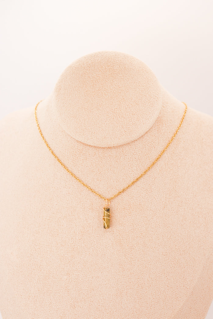 Pendentifs | Mini piliers en Jade "Fleurs de prunier"